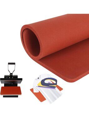 Heat Resistant Silicone Press Mat for Ironing & Sublimation Crafting Pad